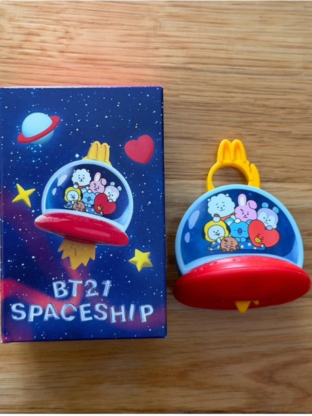 McDonald's 2026 BT21  Happy Meal Toy-BT21 Spaceship (Unopened)